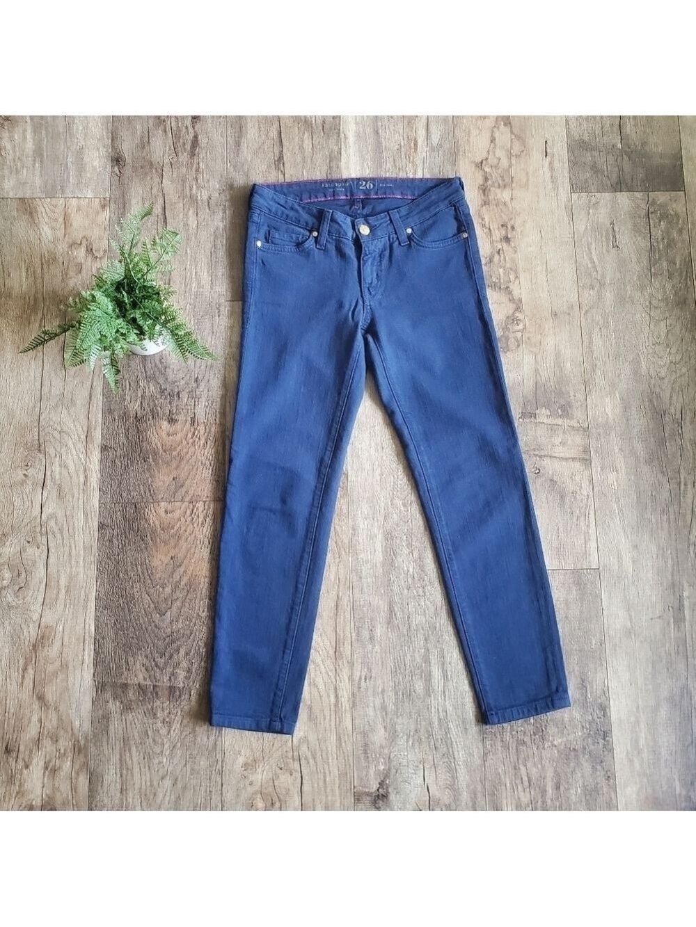 Kate Spade Womens Jeans Size 26 Blue Broome Street